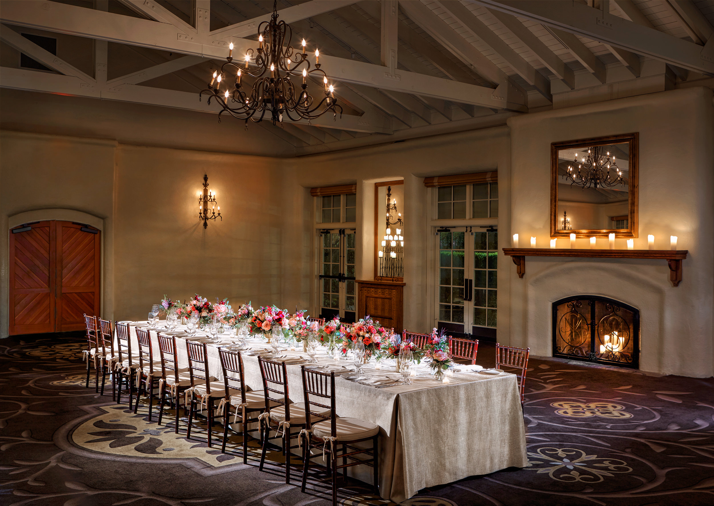 dining table set up