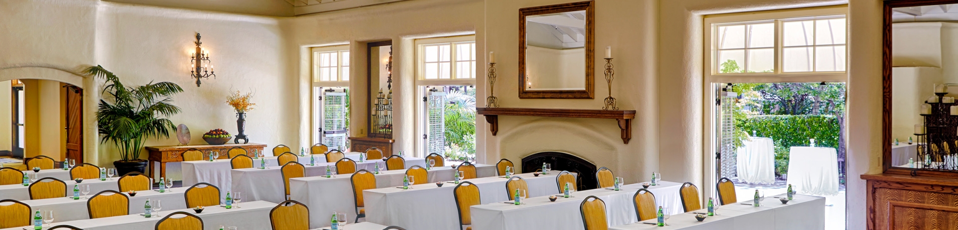 Sonoma Valley Room meeting set up