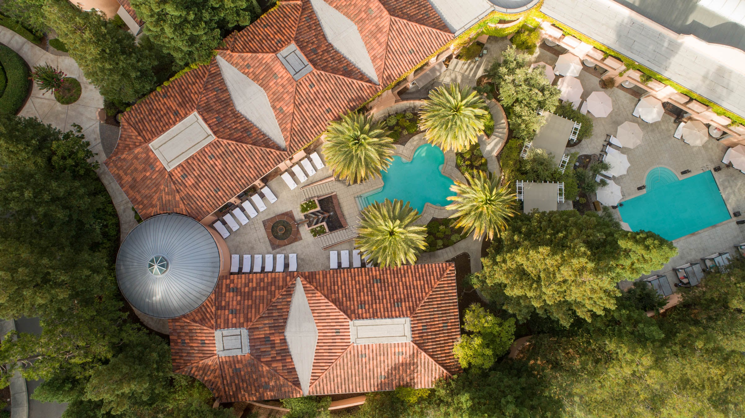 fairmont spa drone