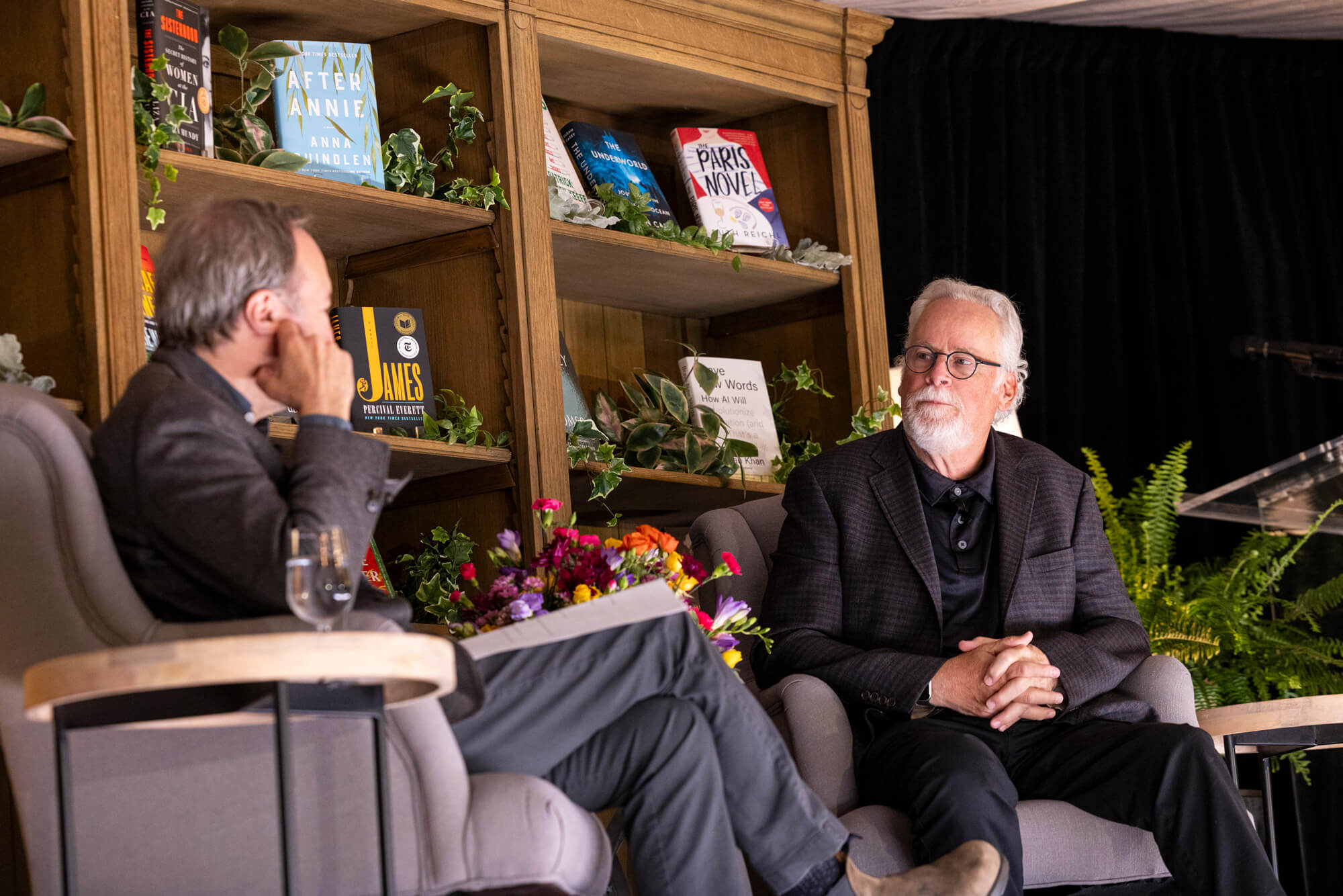 Author Michael Connelly at the Sonoma Valley Authors Festival