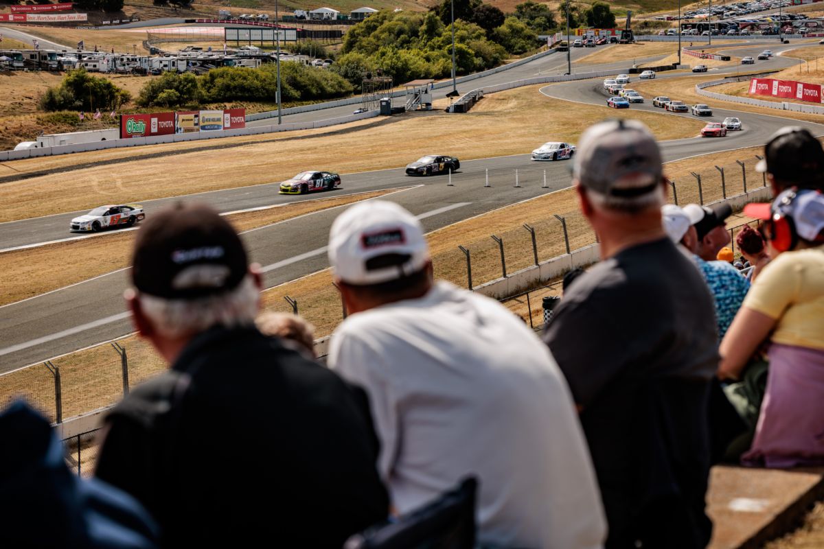 nascar at sonoma raceway