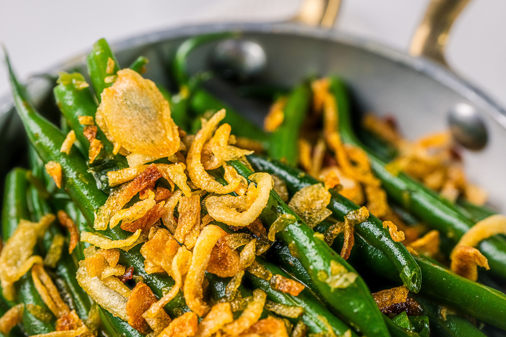 Plate of hericot verts