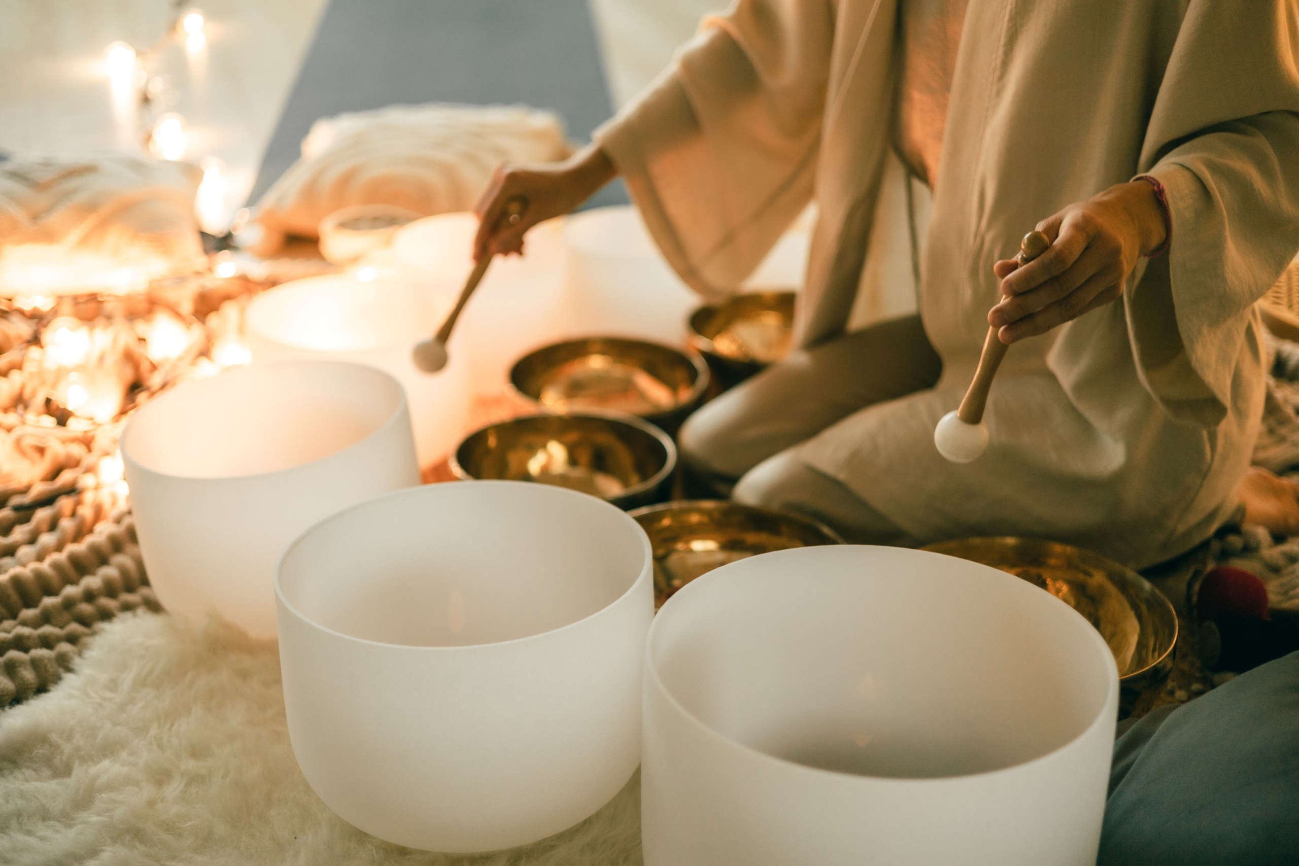 Sound bath experience